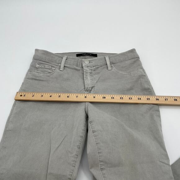 J BRAND Grey Cropped Stilt Stretch Skinny Mid Rise Jeans Size 27 Womens Ankle - Picture 8 of 9